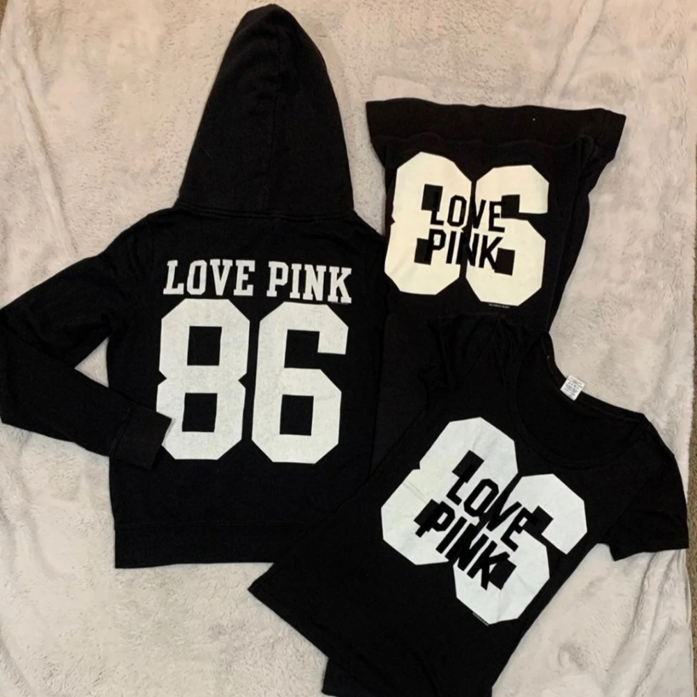 Pink Victoria secret set